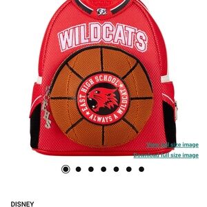 Loungefly Disney Wildcats Backpack - Red and Black